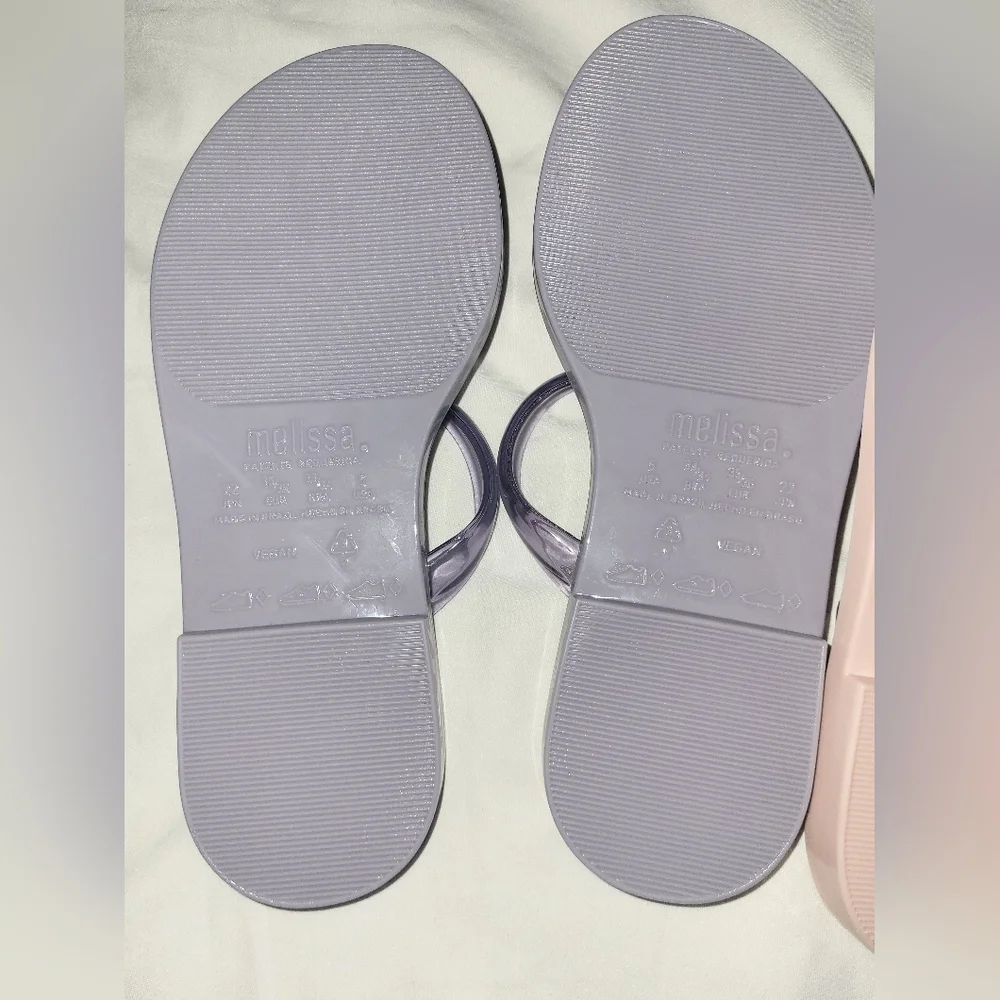 2 Melissa Women's Sandals - Lavender and Blush - Picture 3 of 3